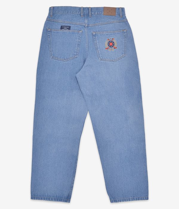 Pop Trading Company Crest Jeans (stonewash)