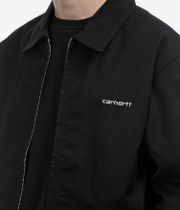 Carhartt WIP Module Script Denison Jacket (black white rinsed)