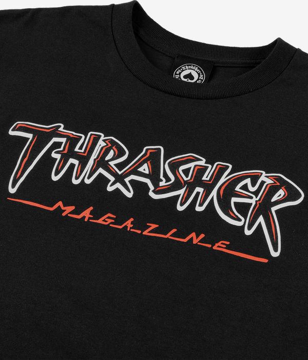 Thrasher Slash T-shirt (black)