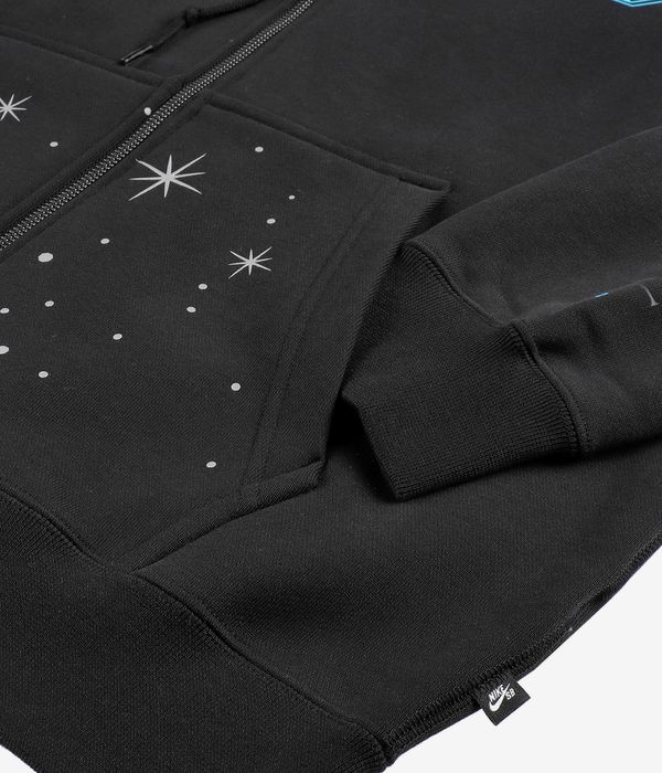 Nike SB x Di'Orr Greenwood Bluza z Kapturem na Zamek (black)