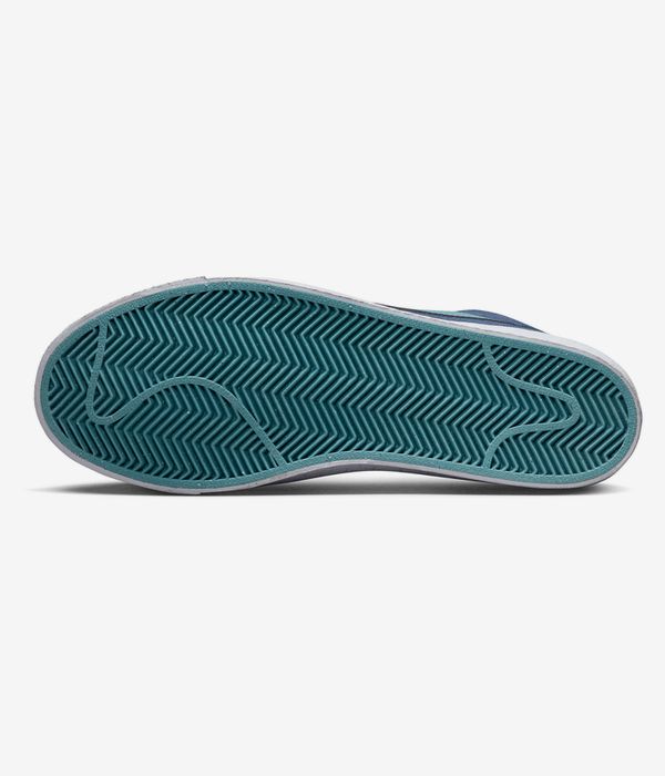 Nike SB Zoom Blazer Mid Chaussure (midnight navy noise aqua)