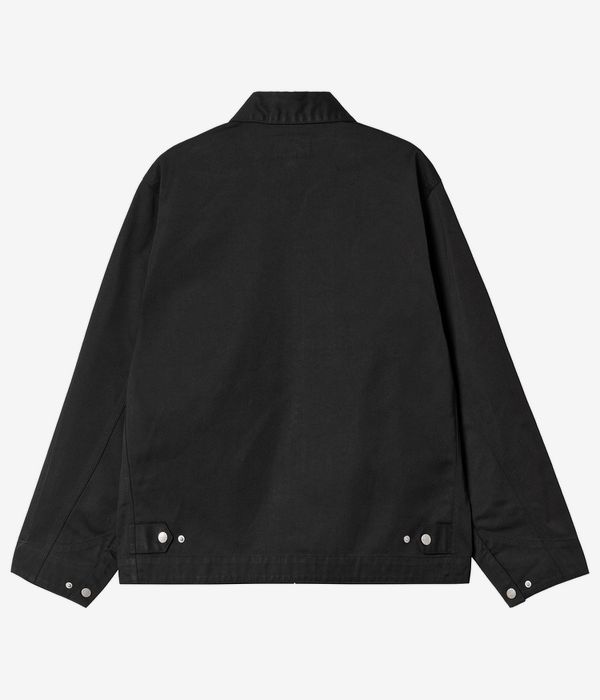 Carhartt WIP Module Script Denison Veste (black white rinsed)