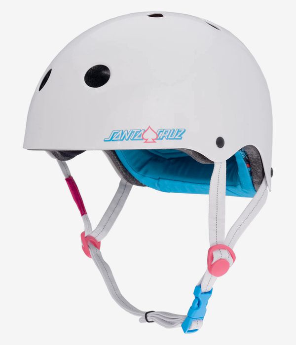 Shop PRO-TEC x Santa Cruz Low Pro Helmet (gloss white