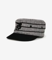 Brixton Pinch Fitted Cap (grey black stripes)