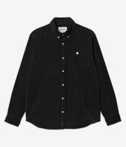 Carhartt WIP Madison Corduroy Shirt (black wax)