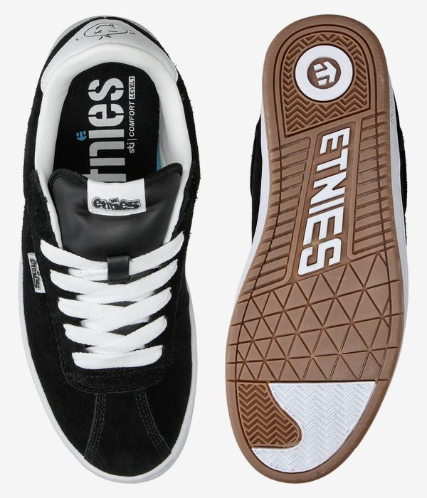 Etnies Scam Shoes (black white)