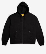 Carpet Company C-Star Embossed Zip-Sweatshirt avec capuchon (black)