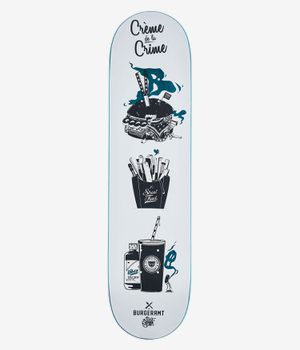 Über Creme De La Crime 8" Skateboard Deck (turquoise)