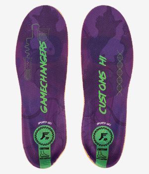 Footprint Gamechangers Sport High Insoles (sport purple)