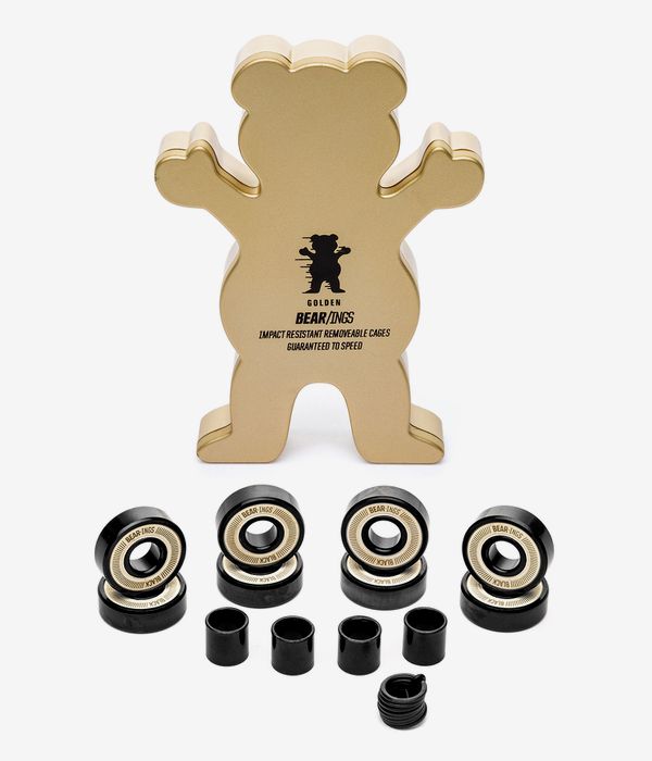 Grizzly Bear-ings Abec 7 Cuscinetti a sfere (golden)