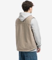 Dickies Duck Canvas Chaleco (stone washed desert sand)