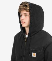 Carhartt WIP Cleveland Cotton Smith Giacca (black stone washed)