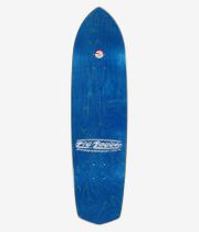 Krooked x Clay Halling Zip Zagger 8.62" Planche de skateboard (blue)