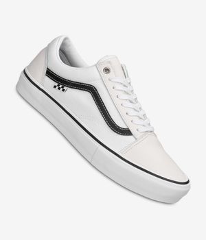 Vans Skate Old Skool Schoen (leather white white)