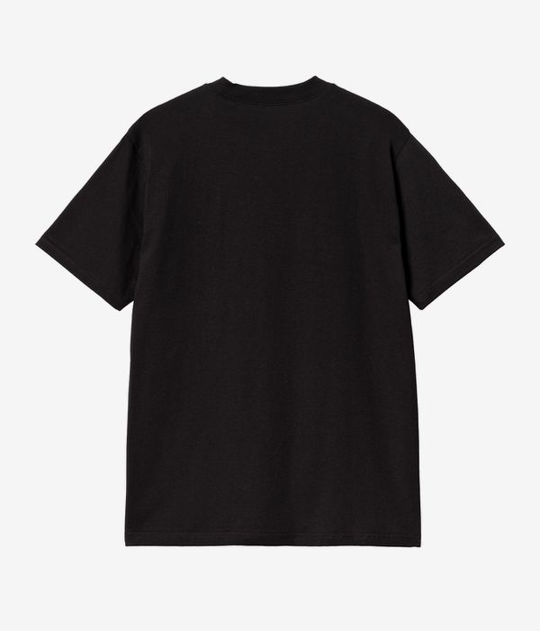 Carhartt WIP Solar Chrome Script Organic T-Shirt (black)
