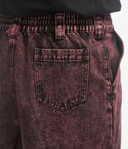 Poetic Collective Balloon Denim Jeans (red acid wash)