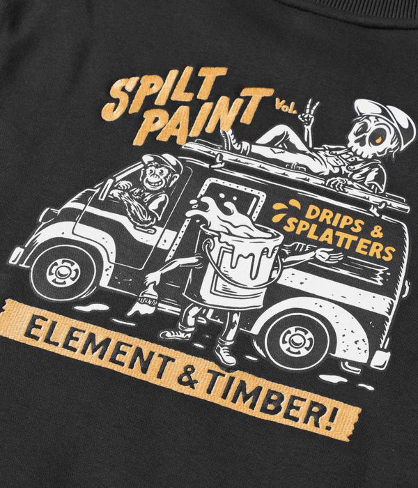 Element x Timber! Van Sweatshirt (flint black)