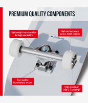 skatedeluxe Architectonic 8.25" Complete-Board (white)