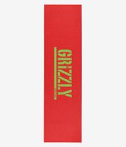 Grizzly Stamped Necessities 9" Lija (red)