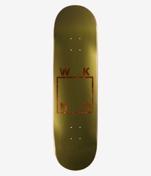 WKND Gold Plated Logo 8.25" Tabla de skate (gold)