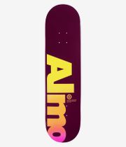 Almost Fall Off Logo HYB 8" Planche de skateboard (magenta)