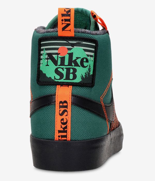 Shop Nike SB Zoom Blazer Mid Premium Shoes (noble green black