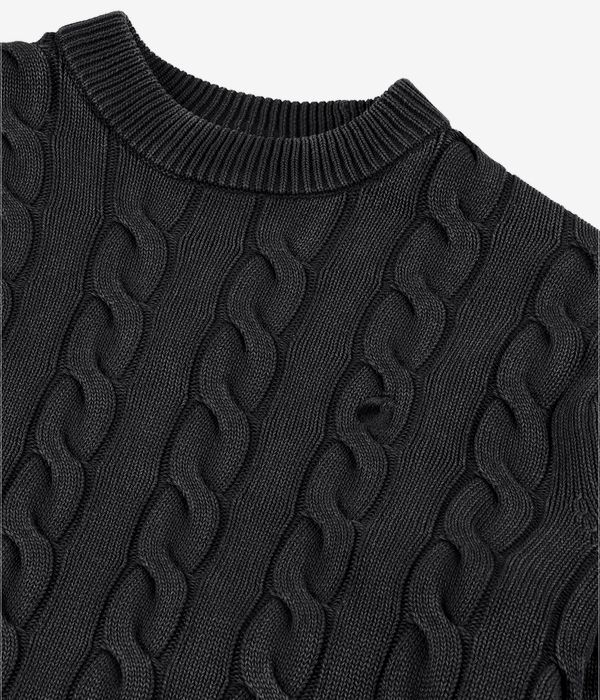 Carhartt WIP Carter Sweatshirt (black garment dyed)