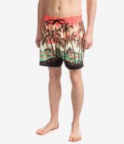 Volcom Center Men's Swim Trunks, Living Coral, Size M