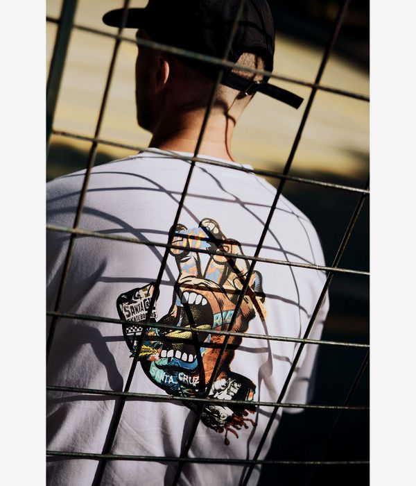 Santa Cruz Collage Hand T-Shirt (white)
