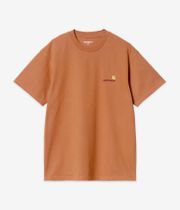 Carhartt WIP American Script Organic T-Shirt (redhaven)