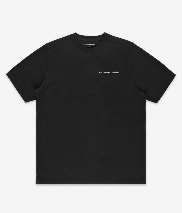 Pop Trading Company Logo T-Shirty (black)