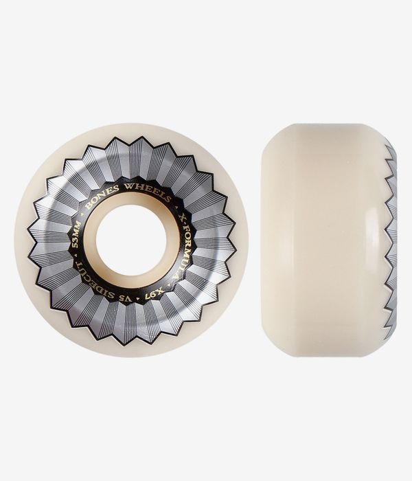 Bones X Formula V5 Wielen (white grey) 53 mm 97A 4 Pack