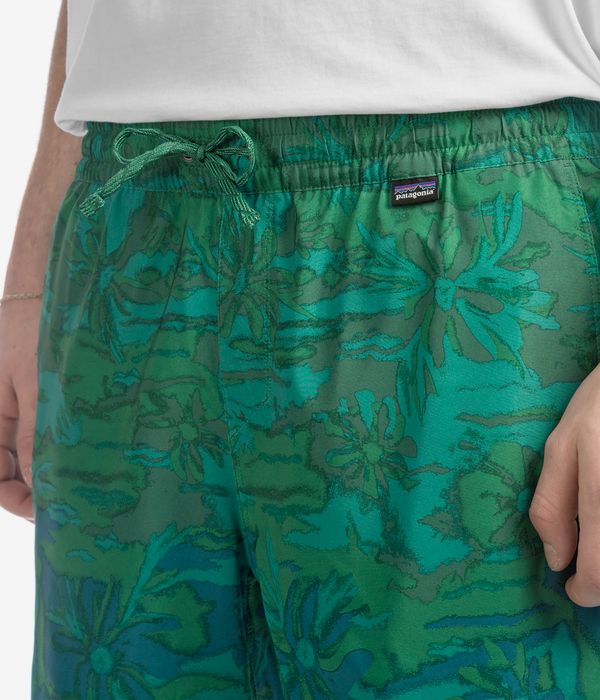 Patagonia Hydropeak Volley 16" Boardshorts (cliffs and coves conifer green)