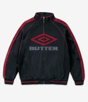 Butter Goods x Umbro Diamond Fleece Jacke (black)