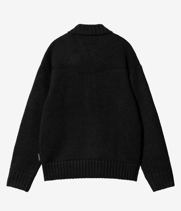 Carhartt WIP Santa Fe Cardigan (gauge black)