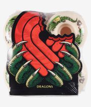 Powell-Peralta Dragons V4 Wide Roues (offwhite) 54mm 93A 4 Pack