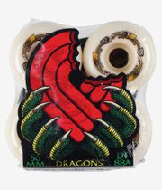 Powell-Peralta Dragons Symmetrical A2 Wielen (off white) 56 mm 88A 4 Pack