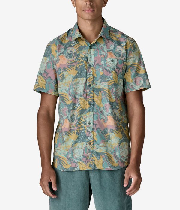 Patagonia Go To Shirt (moon tripper blue sage)