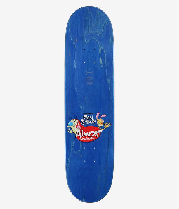Almost x Ren & Stimpy Dilo Fingered 8.125" Planche de skateboard (multi)