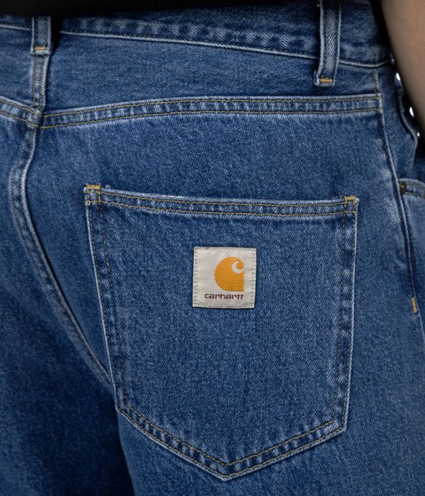 Carhartt WIP Nolan Marshfield Shorts (blue heavy stone wash)
