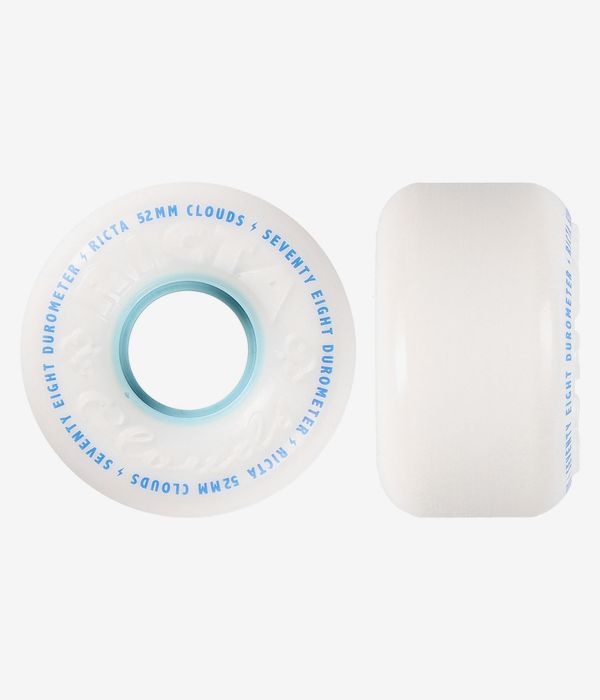 Ricta Clouds Wheels (white blue) 52mm 78A 4 Pack