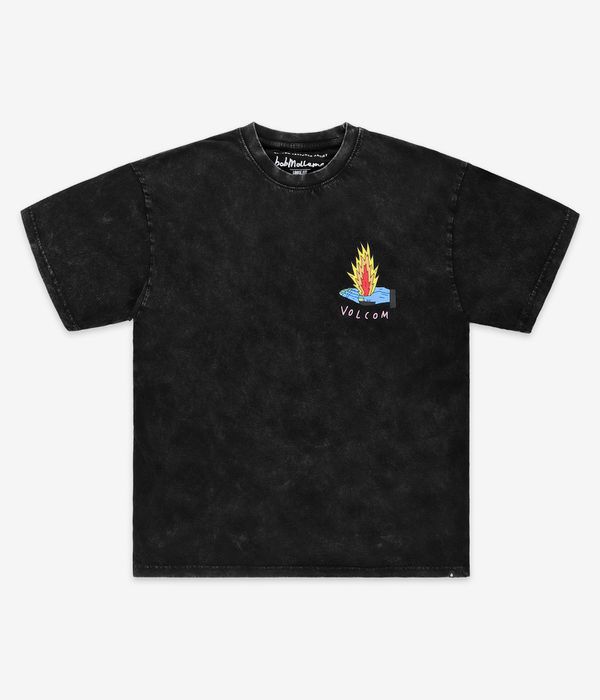 Volcom Featured Artist Bob Mollema T-Shirt (light acid black)