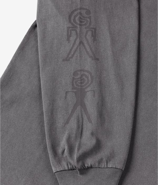 Carhartt WIP Terrestrial Organic Longues Manches (black graphite pigment garment d)