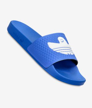 adidas Skateboarding Shmoofoil Klapki (bluebird white bluebird)