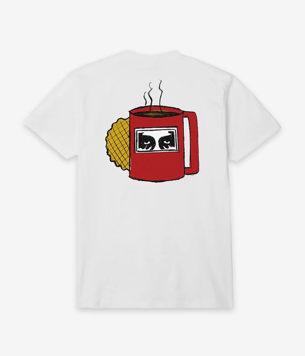 Obey Coffee Cup T-Shirt (white)