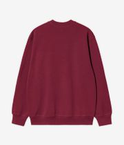 Carhartt WIP Basic Sweatshirt (scarlet graphite)