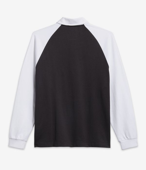 adidas Tyshawn Rugby Sweatshirt (black white)