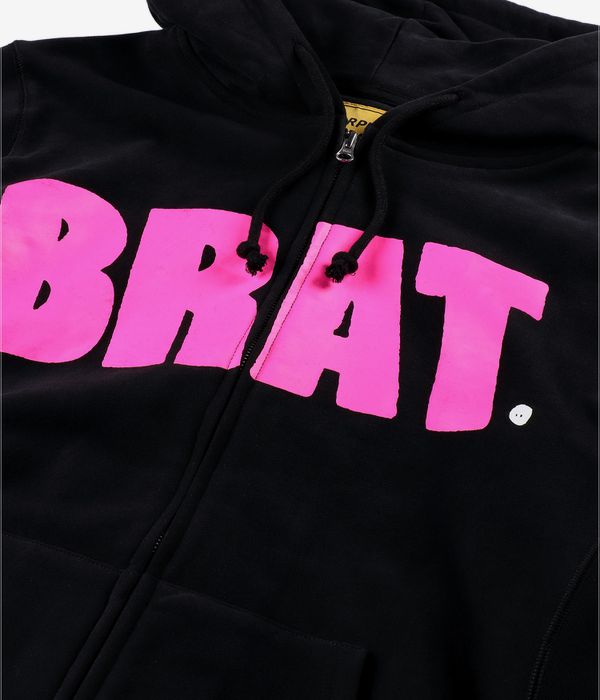 Carpet Company Brat Felpa Hoodie con zip (black)