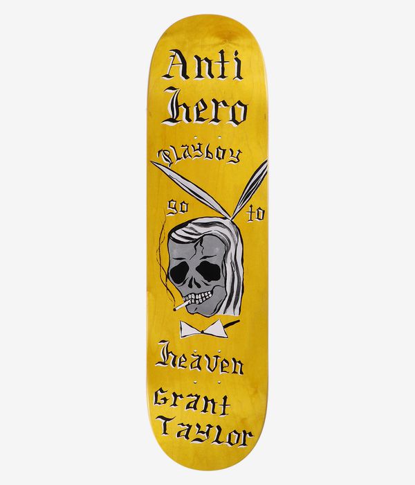 Anti Hero Taylor Terminal Velocity 8.25" Skateboard Deck (gold)