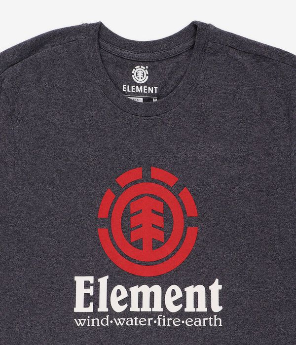 Element Vertical Camiseta (charcoal heather)